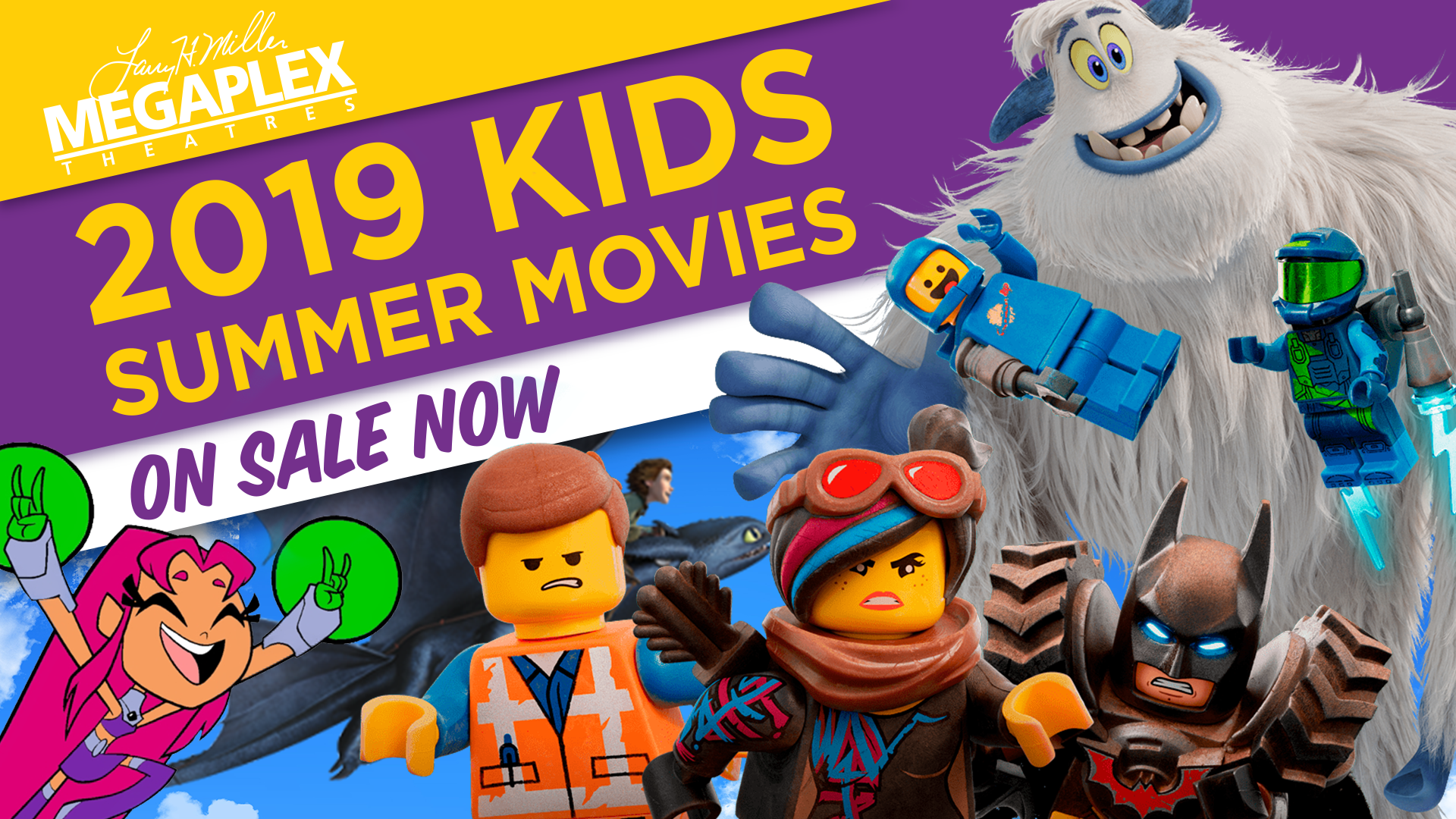 2019 Kids Summer Movies At Megaplex Theatres